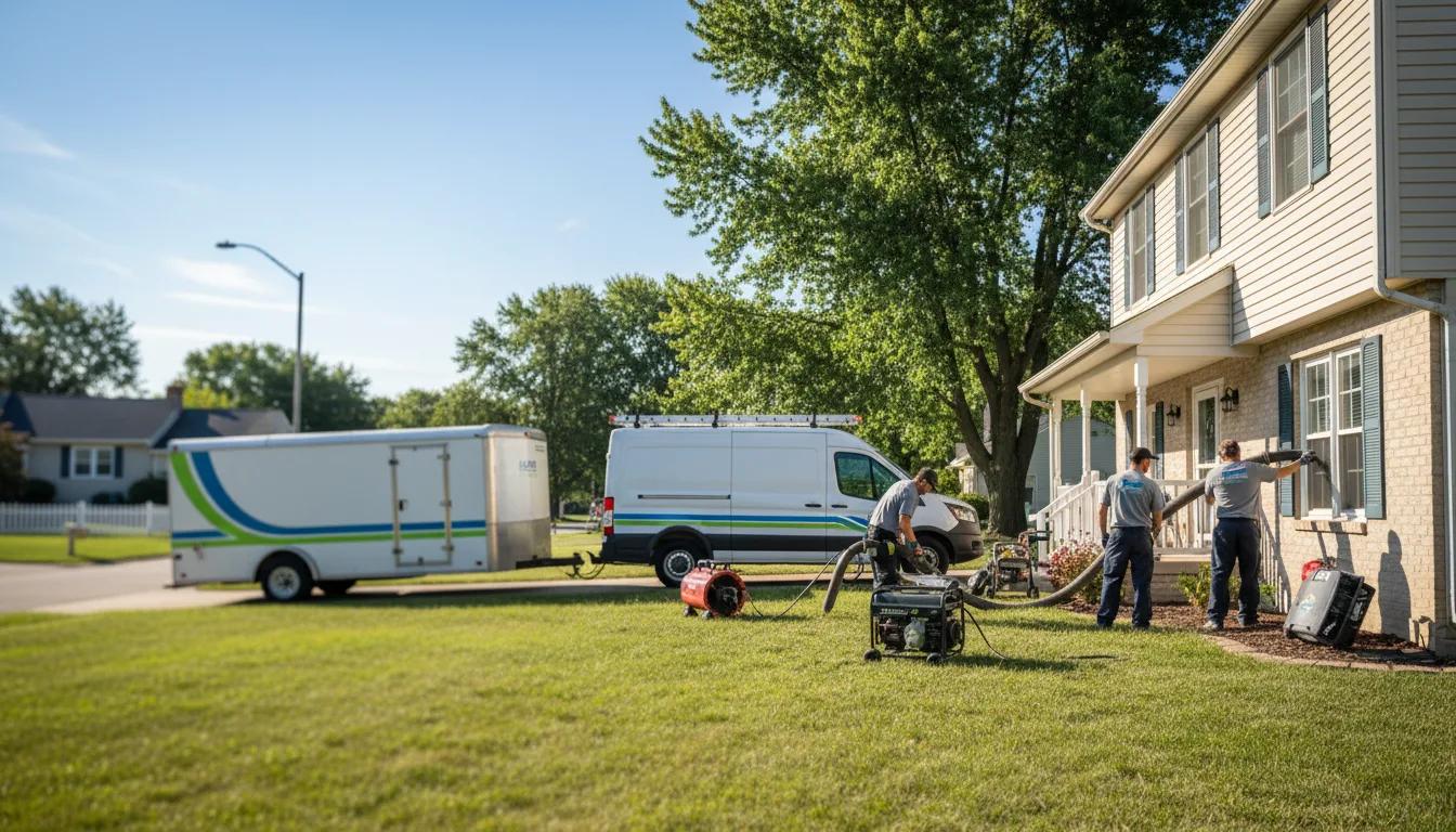 Flooded Basement Restoration And Cleanup With Repair in Wakeeney, KS near me
